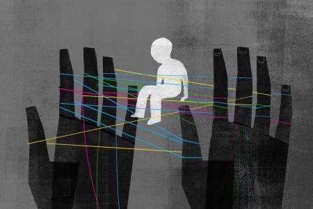illustration - accompagnement d'un enfant malade