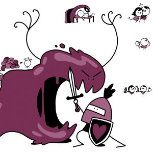 illustration cancer