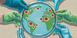 illustration recherche dans le monde