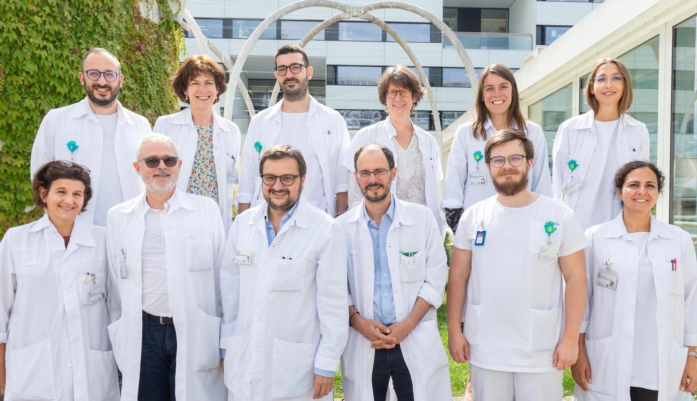 Une partie de l’équipe du programme hypertension pulmonaire des HUG